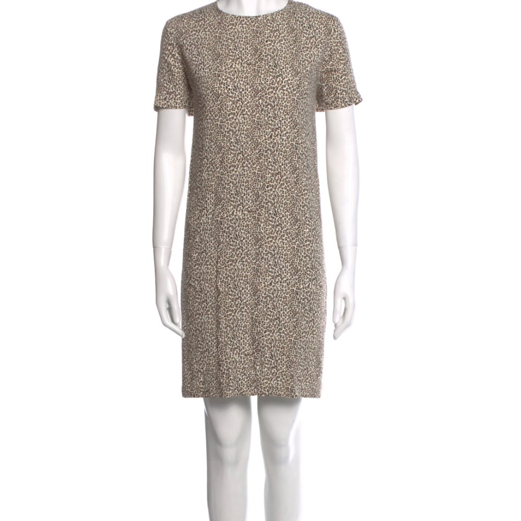 Jenni Kayne Animal Print T-Shirt Dress